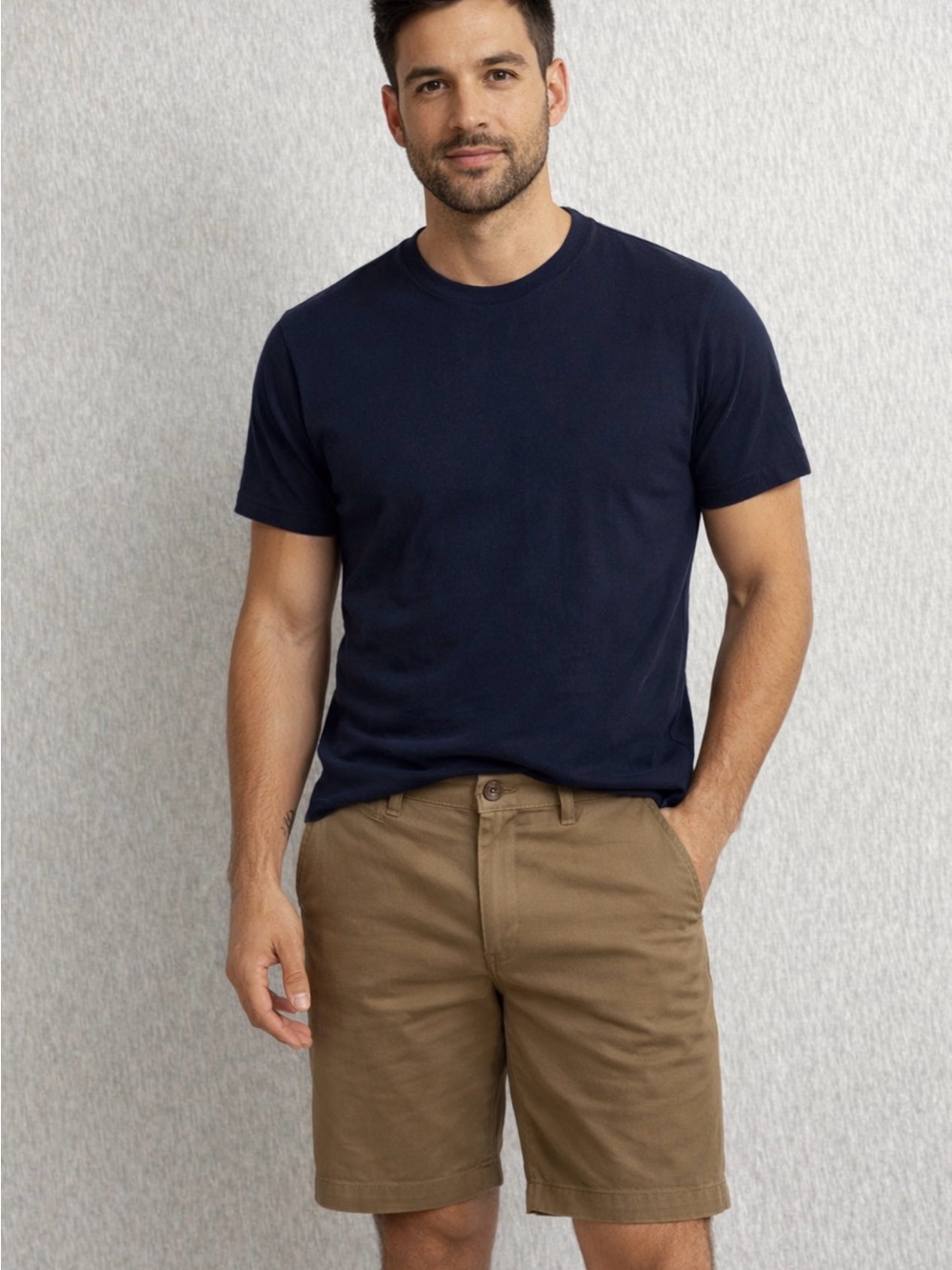 Express Men's SLIM above Knee Shorts